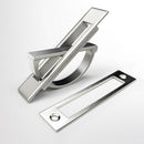 Hidden Door Cabinet Handle Zinc Alloy Recessed Flush Pull Cover Floor Kn VUT