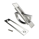 Hidden Door Cabinet Handle Zinc Alloy Recessed Flush Pull Cover Floor Kn VUT