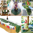24PCS Bulk Tropical Hawaiian Green Leaves Luau Moana Home Party Table Dec LAW