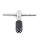 9pcs Hand Tap Set Screw Thread Taps T- Wrench Reamer M3-M6 Twist Drill B TDF