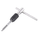 9pcs Hand Tap Set Screw Thread Taps T- Wrench Reamer M3-M6 Twist Drill B TDF