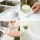 3X Bathtub Caulk Strip Tub and Wall Sealing Tape Caulk Sealer Self Adhesiv QSX