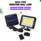 100 LED Outdoor Solar Power Motion Sensor Garden Floodlight PIR Security Light