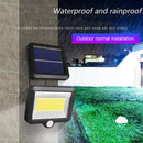 100 LED Outdoor Solar Power Motion Sensor Garden Floodlight PIR Security Light
