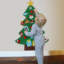 DIY Felt Christmas Tree & Ornaments New Year Gifts Kids Toys Wall Hangi AJS TUK