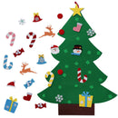 DIY Felt Christmas Tree & Ornaments New Year Gifts Kids Toys Wall Hanging zxc