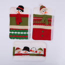 3X Christmas Refrigerator Door Handle Covers Kitchen Appliances Gloves xcv