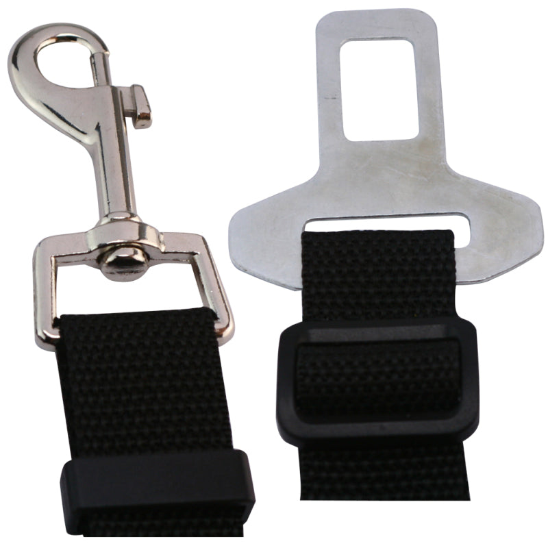 Adjustable Car Safety Seat Belt Harness Restraint Lead Travel Clip For PTM