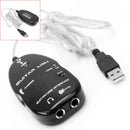 Electric Guitar to USB Interface Link Cable For PC Computer Recording  ETC
