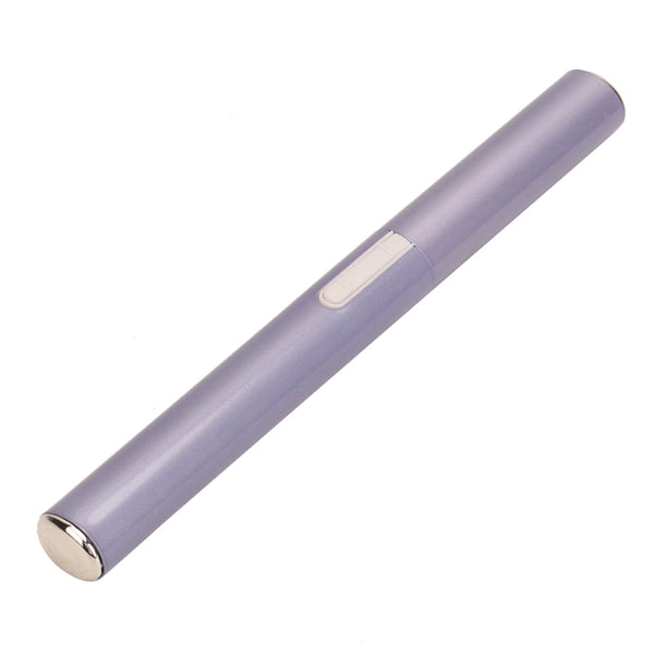 New Purple Electric Heated Portable Eyelash Curler Make Up Tools Pen EJF