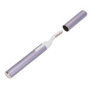 New Purple Electric Heated Portable Eyelash Curler Make Up Tools Pen EJF