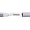 New Purple Electric Heated Portable Eyelash Curler Make Up Tools Pen EJF