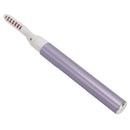 New Purple Electric Heated Portable Eyelash Curler Make Up Tools Pen EJF