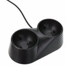 1 Dual USB Charging Base Bracket For PS4 PlayStation 4 VR PSVR Controller QGA