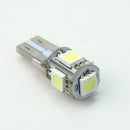 2 pcs CANBUS ERROR FREE W5W T10 904 5050 SMD 5 LED LIGHT BULBS LAMP WHI ARE ALI