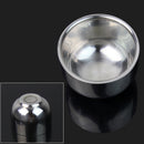 Fashion Metal Men's Shaving Mug Stainless Steel Bowl Cup For Shave LGA