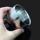 Fashion Metal Men's Shaving Mug Stainless Steel Bowl Cup For Shave LGA