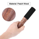 3*18cm Peach Wood Tibetan Buddhism Singing Bowl Wood Mallet Striker Stick FIZ