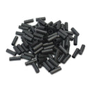 100Pcs Bike Bicycle Cycle Black Brake Cable Crimps Housing Ferrule End Ca TJM