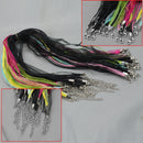 20pcs Organza Voile Ribbon Necklace Cord String Chain + Lobster Clasp 17