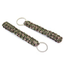 2pcs Survival Paracord Parachute Cord Outdoor Sports Emergency Keychain Ke OXC