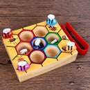 Clamp Bee to Hive Matching Game Wooden Hive Games Montessori Teaching Education