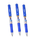 0.5 mm Roller Ball Pen Signature Pen Retractable Sping Pen Blue Ink Useful LBO