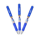 0.5 mm Roller Ball Pen Signature Pen Retractable Sping Pen Blue Ink Useful VPT