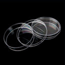 5pcs Clear Plastic Petri Dish Disposable Bacterial Culture Dish Plate 6 QZN