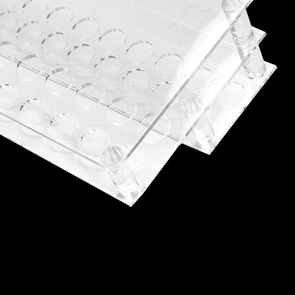 41 Holes 2 layers Acrylic Makeup Organizer Cosmetic Display Lipstick Hold MHW