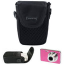 Outdoor Black Soft Compact Digital Camera Pouch Style Case Cover Portab A BUY