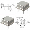 20PCS OSC 24.576MHZ 20.8MM X 13.2MM HCMOS - QX14T50B24.57600B50TT (Fnl) GNA