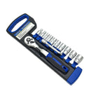 Quick Release Ratchet Wrench Manual Ratchet Handle Auto Conjunto Herram HBP
