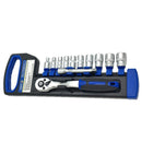 Quick Release Ratchet Wrench Manual Ratchet Handle Auto Conjunto Herram HBP