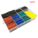 530Pcs Multicolor Heat Shrink Tube Shrinkable Sleeve Shrink Wrap Diamet AUG