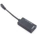 17cm USB to HDMI Cable Adapter Charge 1080 HDTV For Android Smartphone EVQ