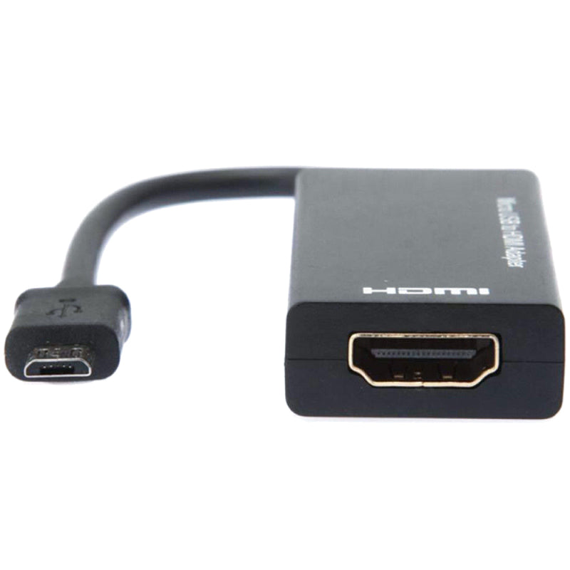 17cm USB to HDMI Cable Adapter Charge 1080 HDTV For Android Smartphone EVQ