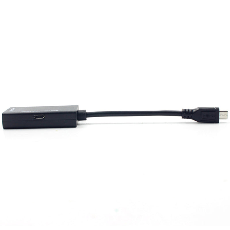 17cm USB to HDMI Cable Adapter Charge 1080 HDTV For Android Smartphone EVQ