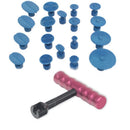 1Set*Car 18x Tabs & T-Bar Hammer Puller Lifter Paintless Dent Pit Repai U ZFD