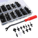 350pcs Car Body Plastic Push Pin Rivet Fasteners Trim Moulding Screwdriv UVS