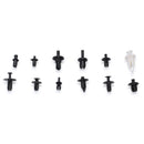 350pcs Car Body Plastic Push Pin Rivet Fasteners Trim Moulding Screwdriv UVS
