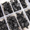 330Pcs Plastic Car Door Trim Clip Bumper Rivets Screws Panel Push Fasten IPR