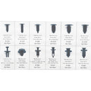 330Pcs Plastic Car Door Trim Clip Bumper Rivets Screws Panel Push Fasten IPR