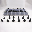 330Pcs Plastic Car Door Trim Clip Bumper Rivets Screws Panel Push Fasten IPR