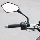 2pcs 10mm Universal Black Motorcycle Motorbike Rearview Rear View Side WGR