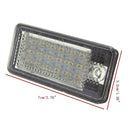 2x 18 LED License Plate Number Light Lamp for Audi A3/A4/A6/A8/Q7/RS4 Erro DZD