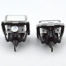 2X Black License Plate LED Lights Error Free For Mercedes Benz W221 W20 QJP