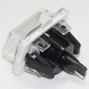 2X Black License Plate LED Lights Error Free For Mercedes Benz W221 W20 QJP