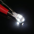 50x T10 5050 W5W 5 SMD 194 168 LED White Car Side Wedge Tail Light Lamp Bu SCB