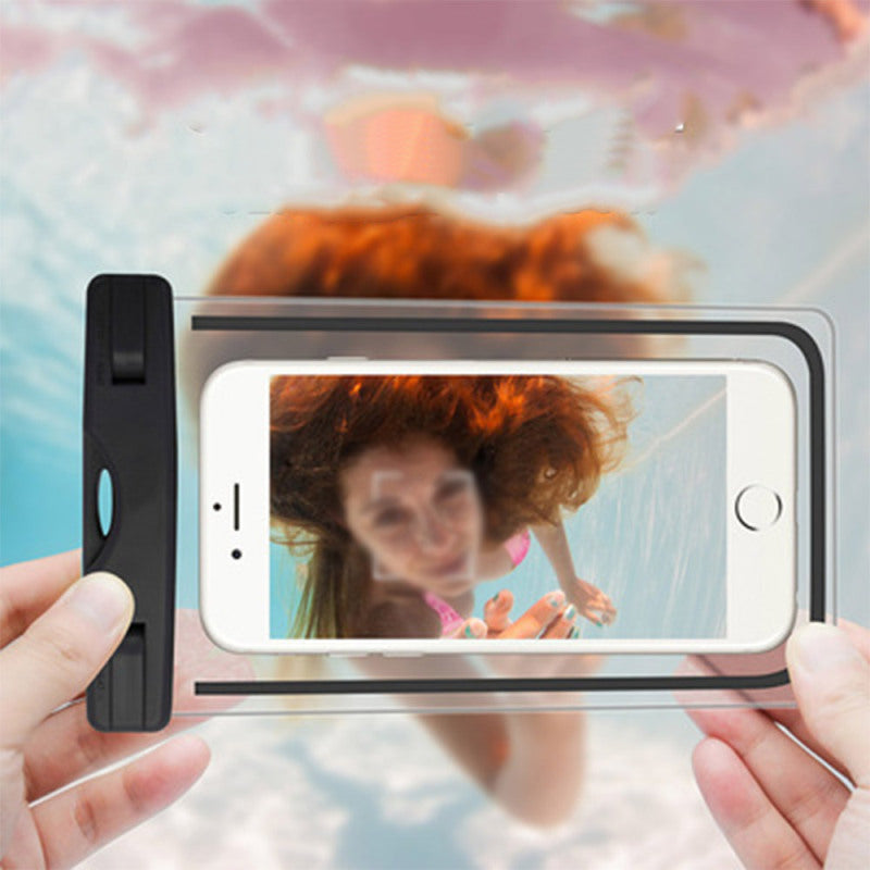 Touch-screen Mobile Phone Waterproof Cover Outdoor Bag Swimming Anti-w NVA